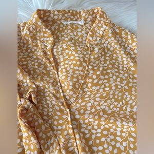 Floral Wrapped Blouse